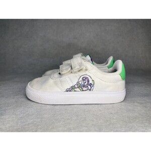 Adidas Vulc Raid3r Disney Buzz Lightyear White Shoes Sneakers Toddler Size 6 K